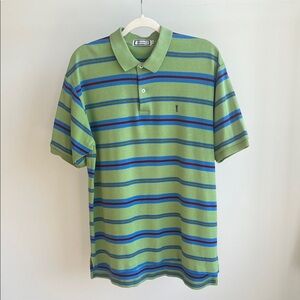 Vintage Yves Saint Laurent Stripe Polo Shirt